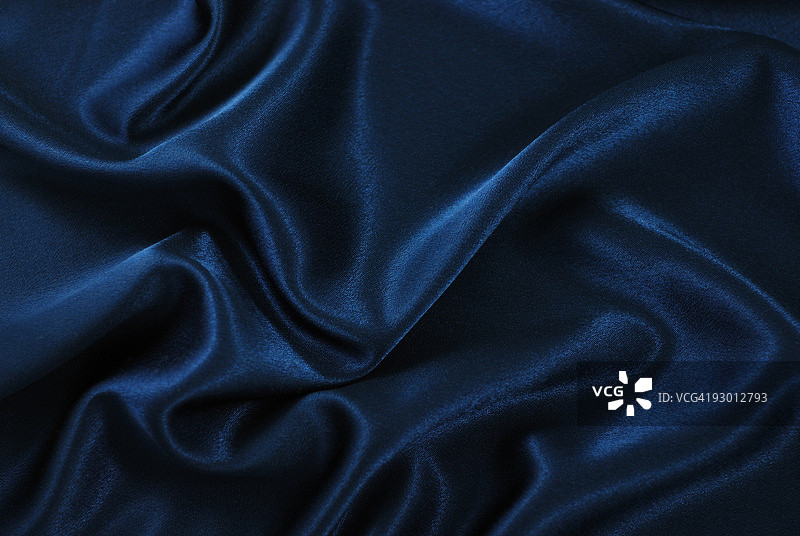 蓝色缎面图片素材