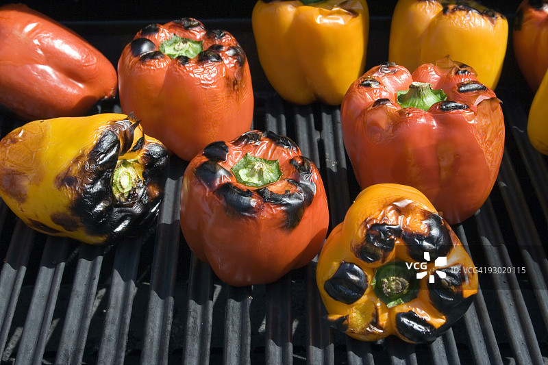 烤辣椒图片素材