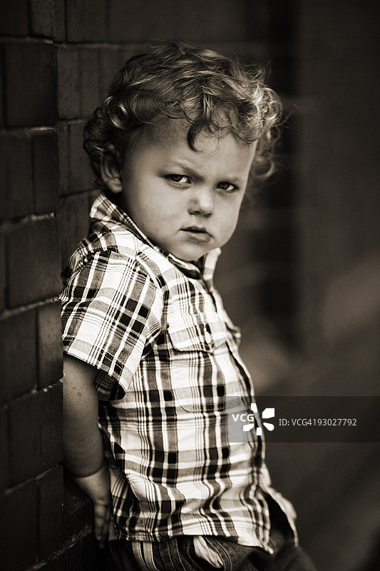 小男孩图片素材