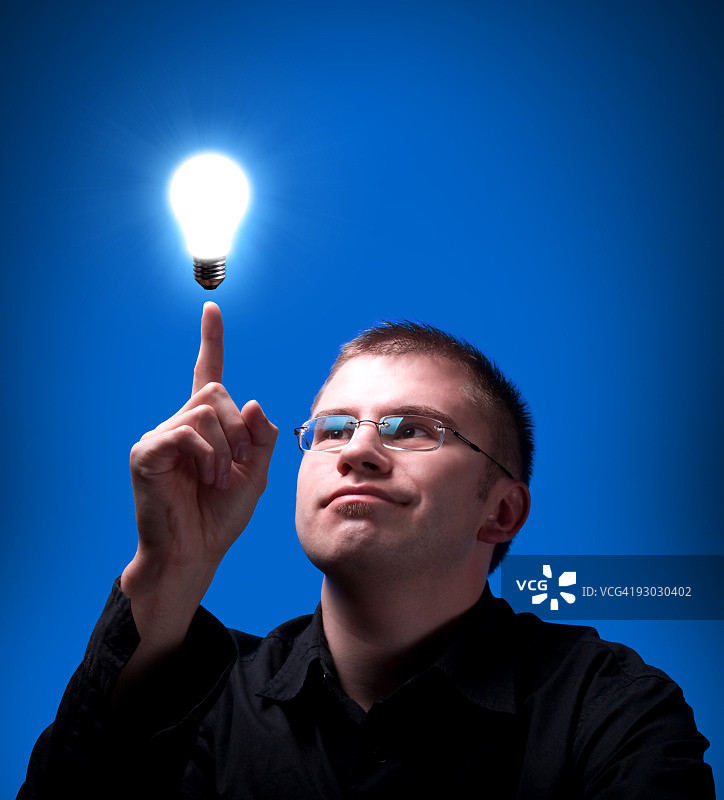 灵感触动图片素材