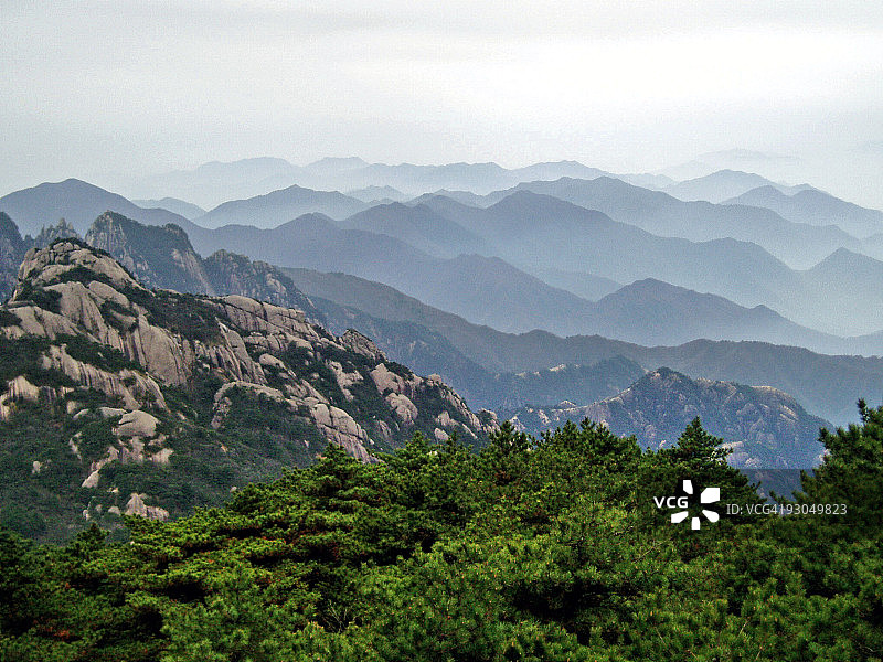 中国安徽黄山图片素材