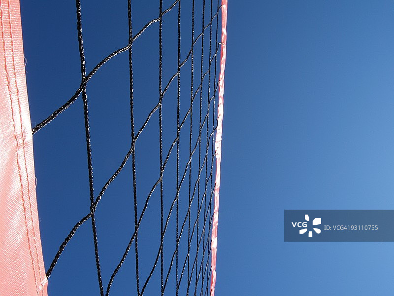 网和天空图片素材