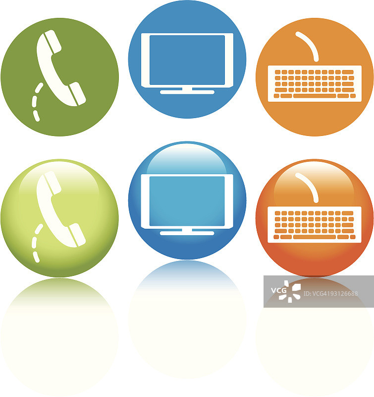 电话.电视.互联网图片素材