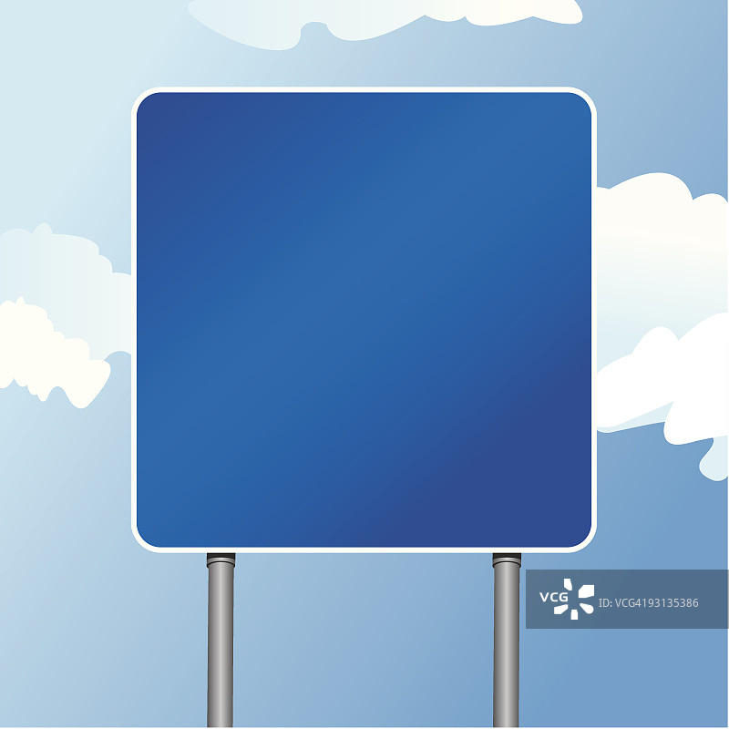 公路标志牌5图片素材