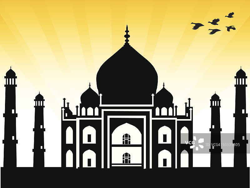 泰姬陵图片素材