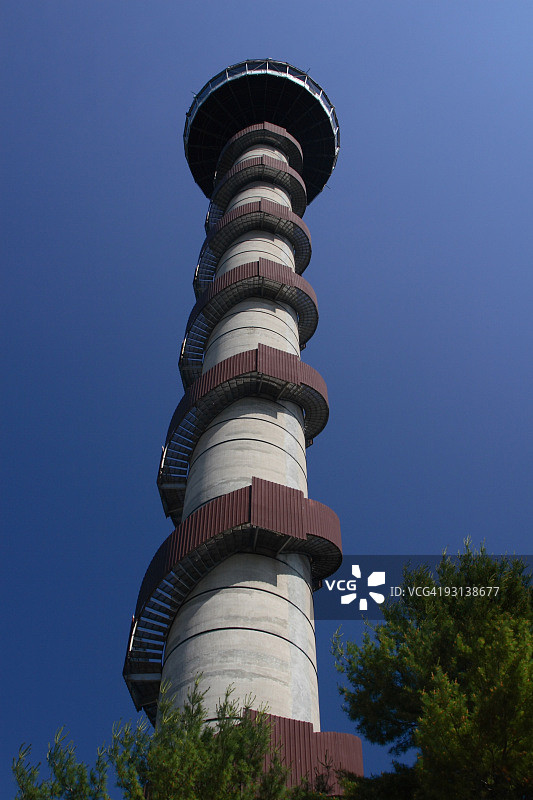 千岛群岛空中甲板图片素材