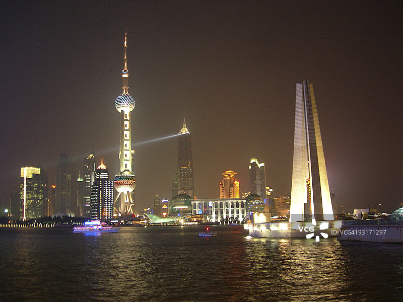 上海夜景图片素材