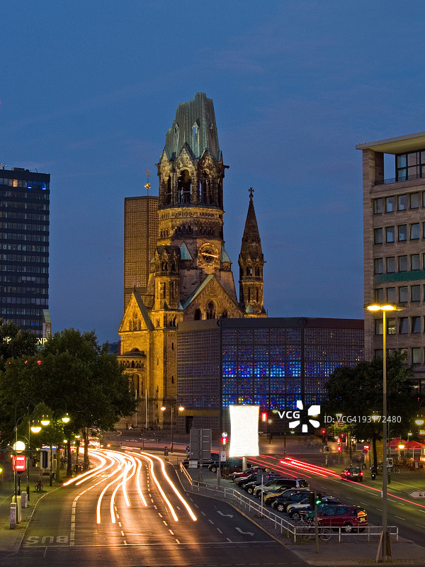 柏林库达姆大街风光图片素材