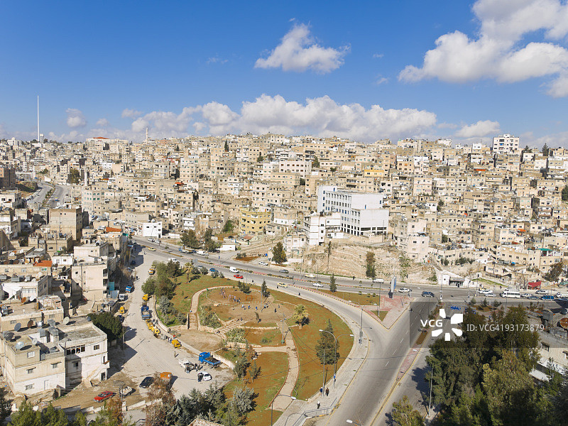 约旦首都安曼图片素材