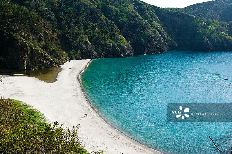 东京离岛热带海滩风光图片素材