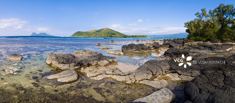 瓦努阿图热带全景图片素材