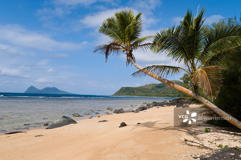 瓦努阿图的恩古纳岛图片素材