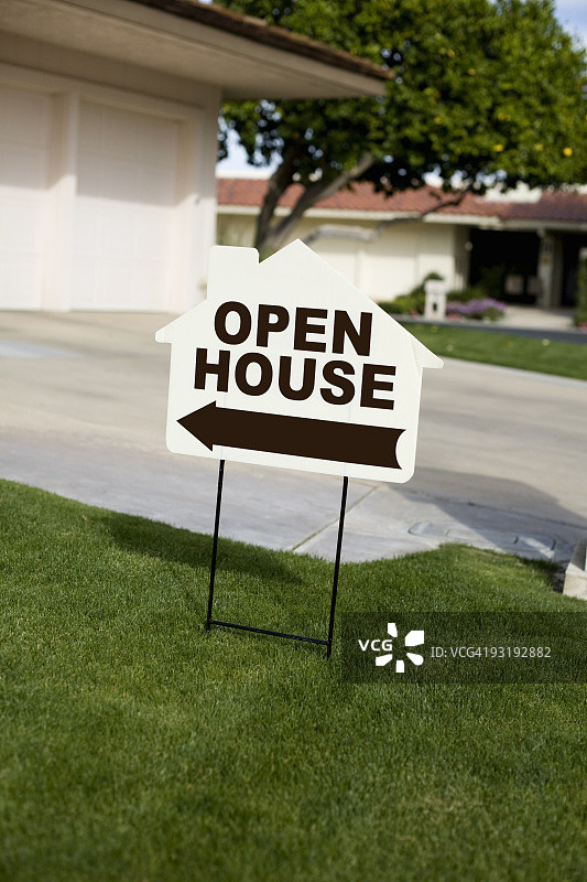 房屋开放日标志图片素材