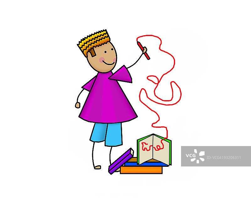 墙上的绘画图片素材