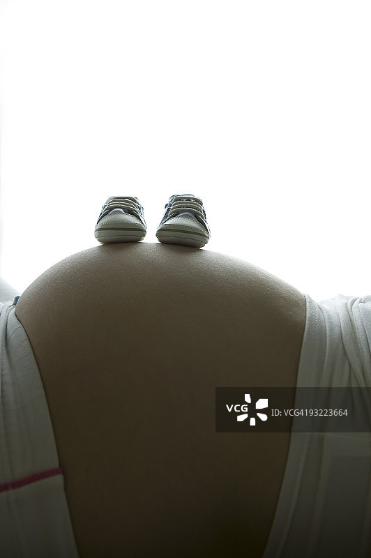 孕妇的腹部图片素材
