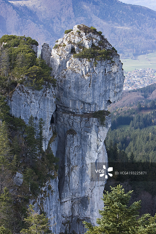 德国巴伐利亚州，山地风光，Kampenwand，Gederer Turm图片素材