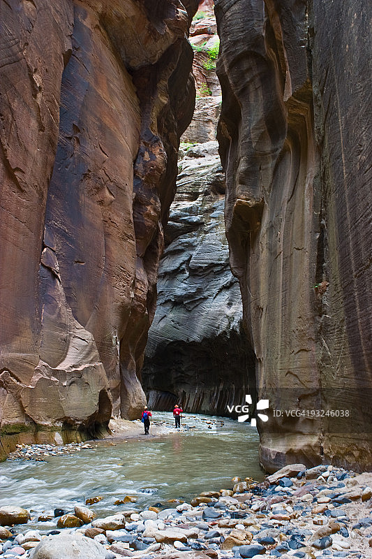 锡安维尔京河峡谷图片素材