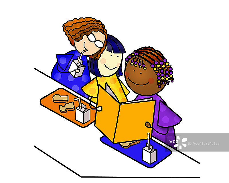 学校午餐图片素材