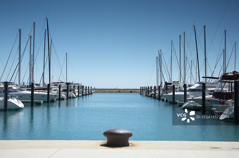 港口的船只图片素材