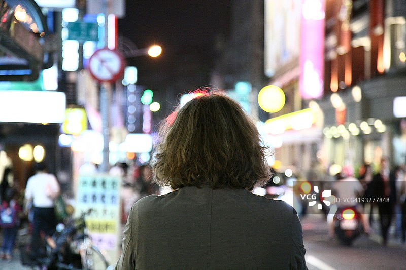 台北夜景图片素材