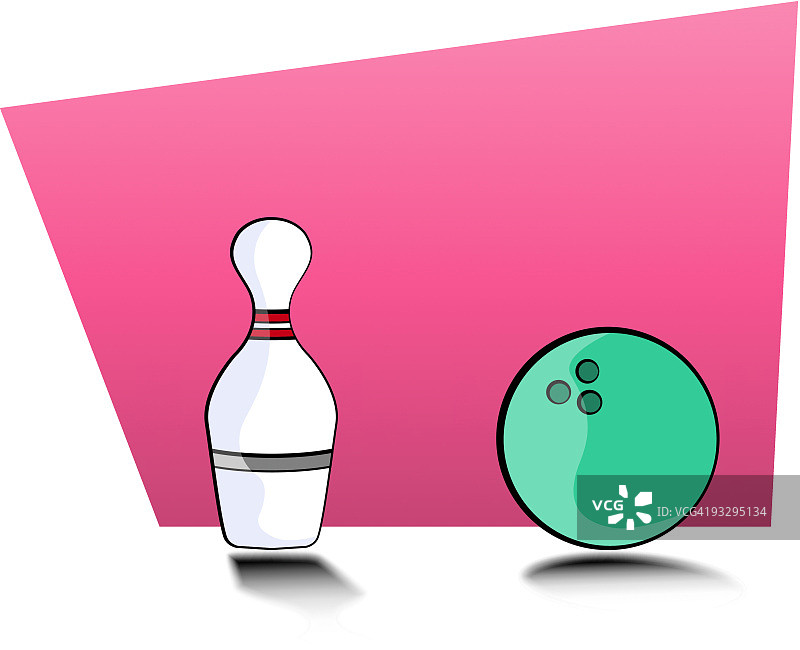 打保龄球图片素材