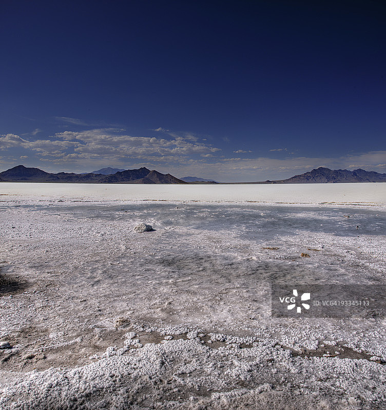 大盐湖盐滩图片素材