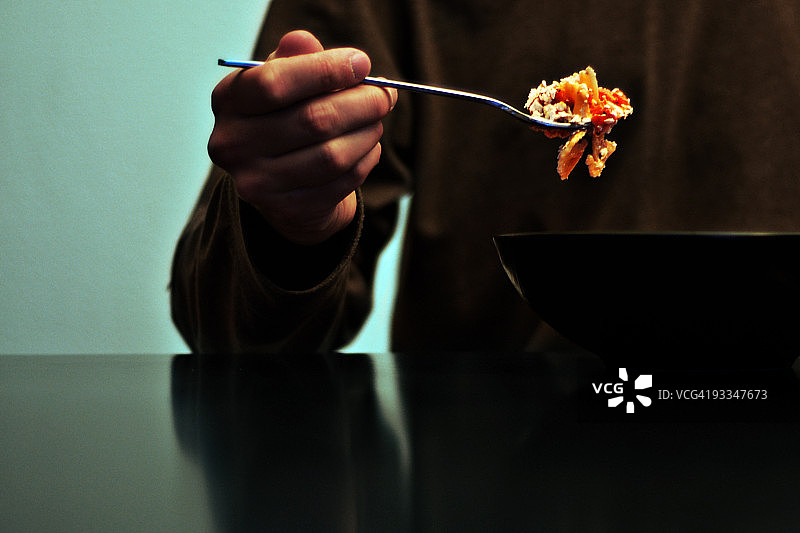 食用意大利面图片素材