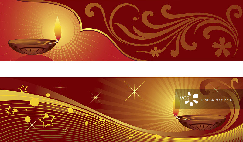 排灯节背景banner图片素材