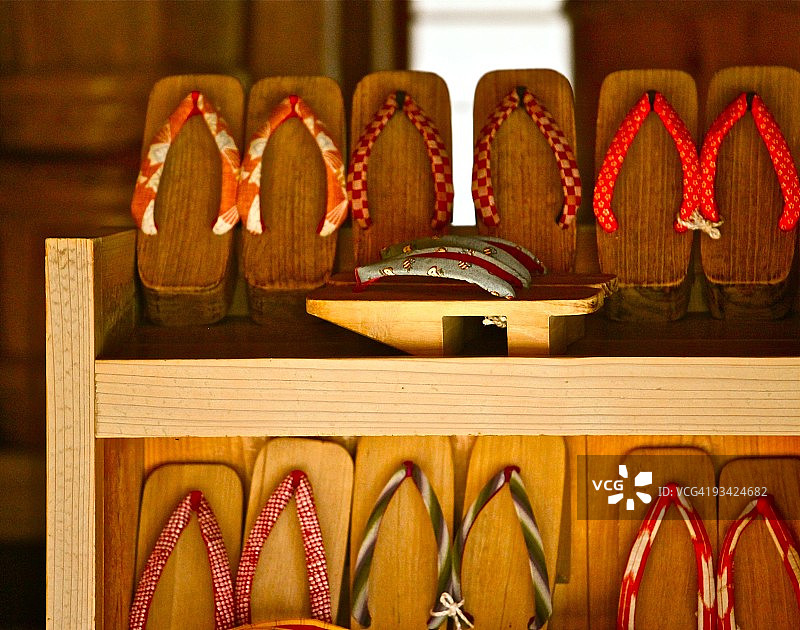 日式木屐图片素材