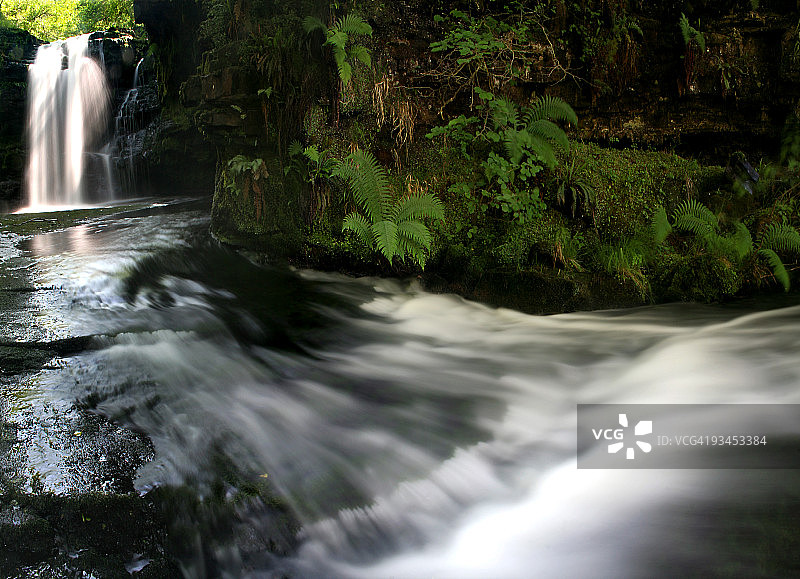 美丽的瀑布图片素材