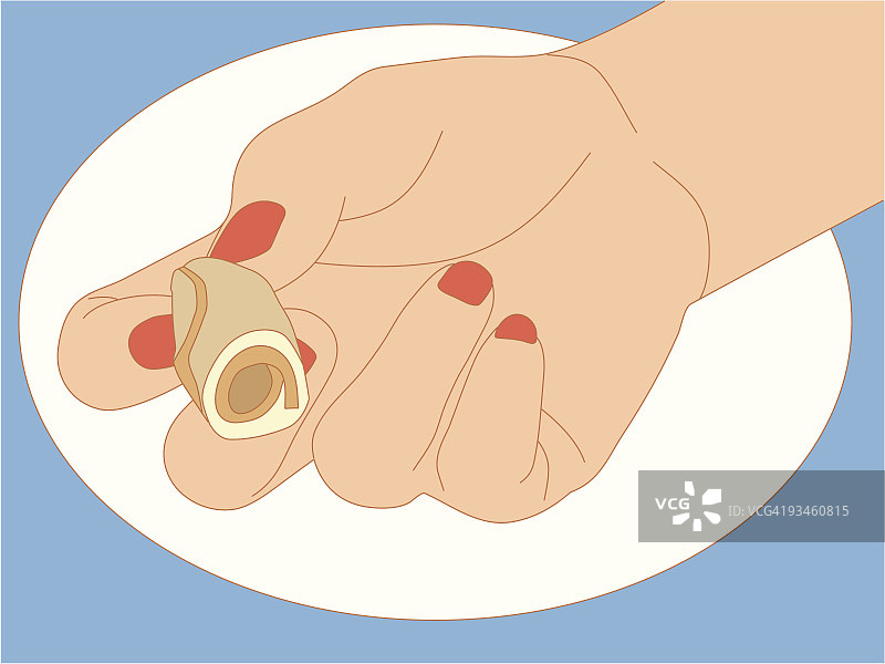 最后的鸡肉卷图片素材