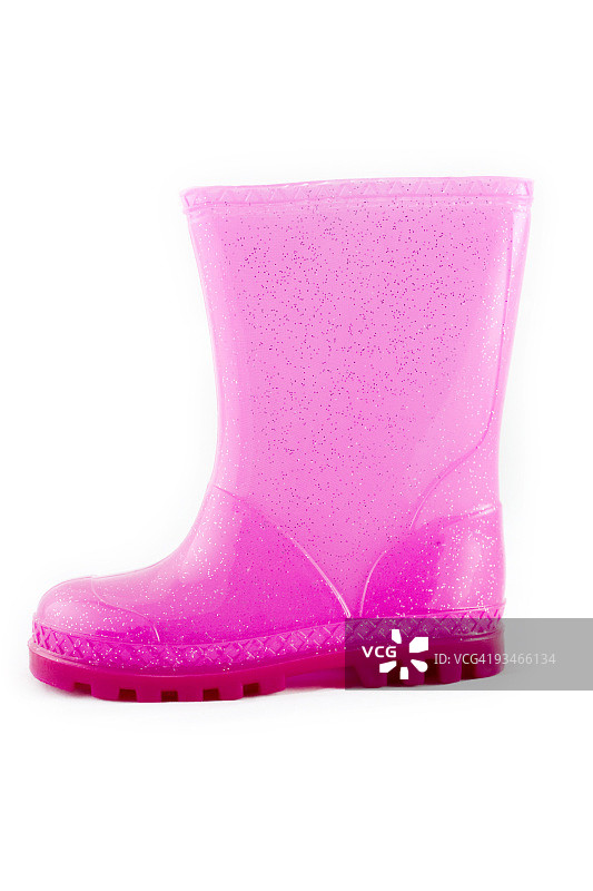 粉色雨靴图片素材