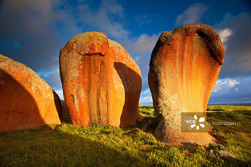 墨菲干草堆，艾尔半岛，南澳大利亚图片素材