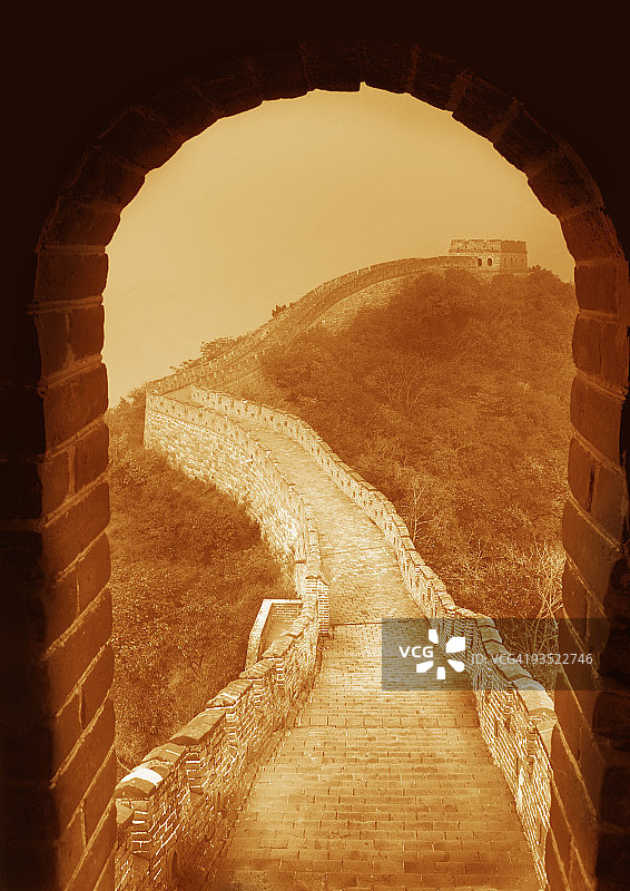 中国长城景色图片素材