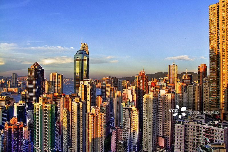 金色香港图片素材