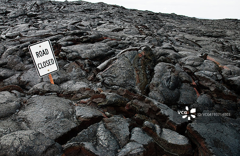 道路封闭标志图片素材