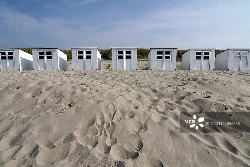 海滩小屋图片素材