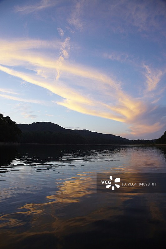 水天一色图片素材