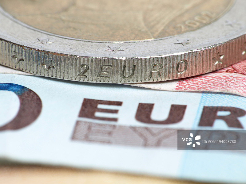 欧元的钱图片素材