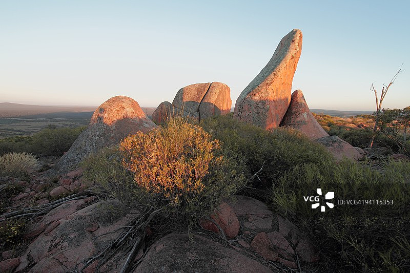 澳大利亚高勒山脉的岛山图片素材