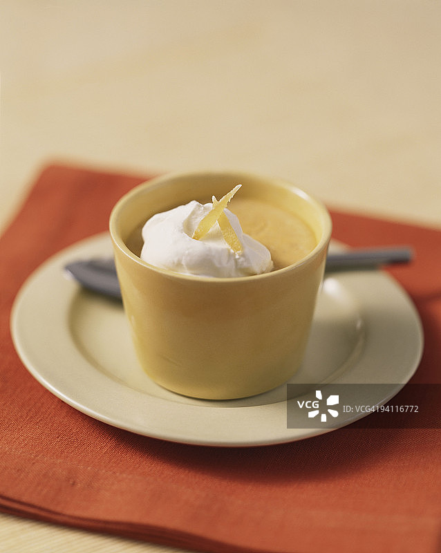 法式奶油甜点图片素材