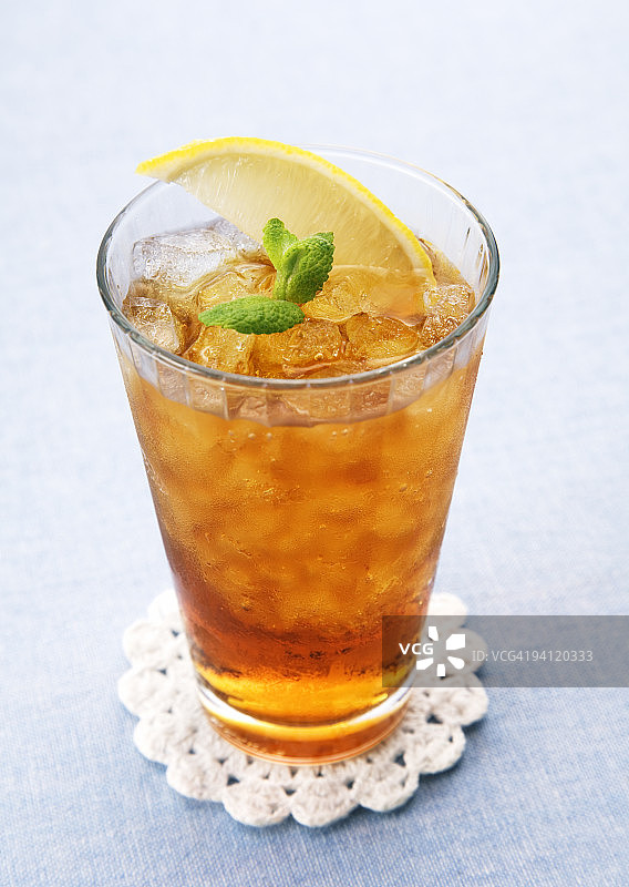 柠檬冰茶图片素材