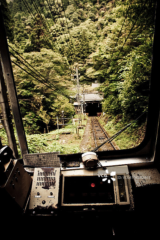 高野山缆车图片素材
