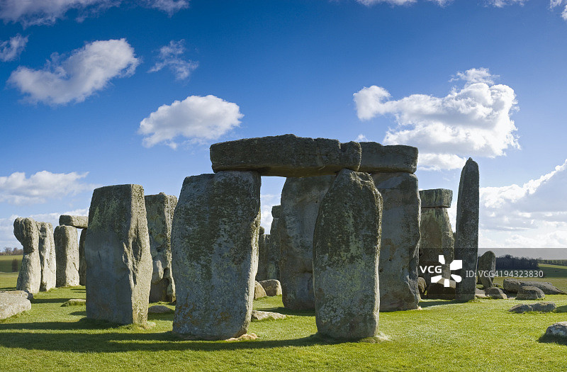 巨石阵的巨型独石图片素材