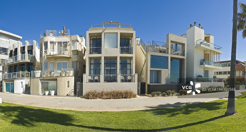 海滨设计师住宅图片素材