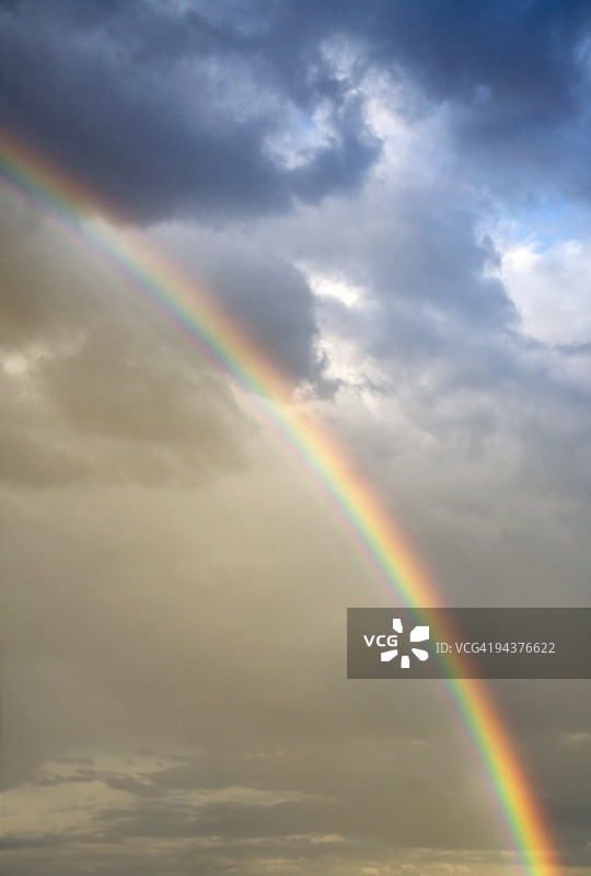 彩虹天空图片素材