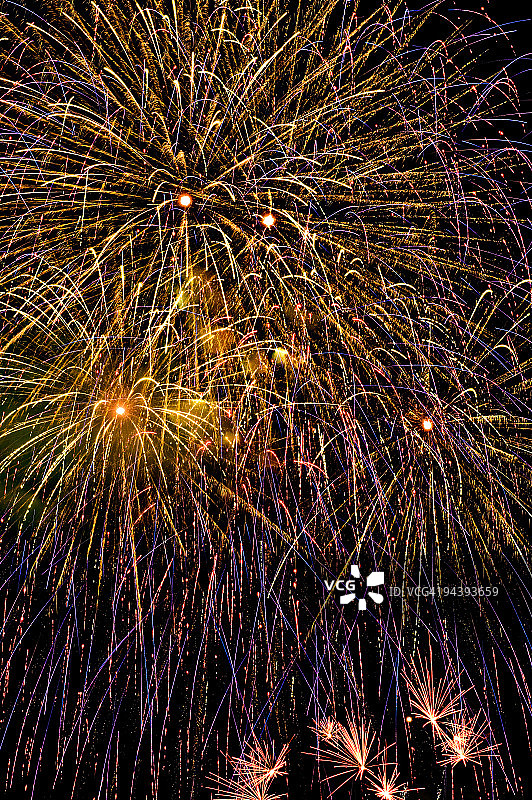 2009年玫瑰碗焰火图片素材