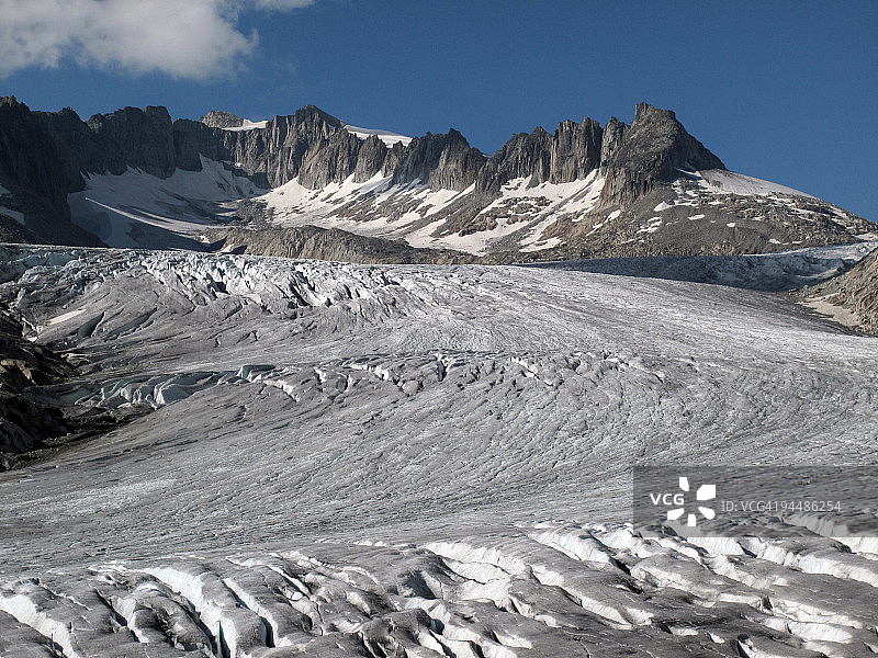 罗纳冰川图片素材