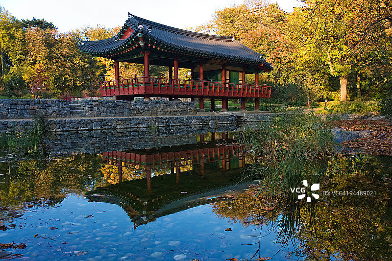 韩国公园图片素材