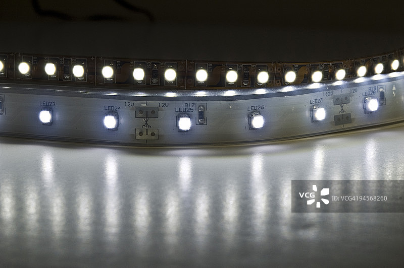 柔性LED灯条图片素材